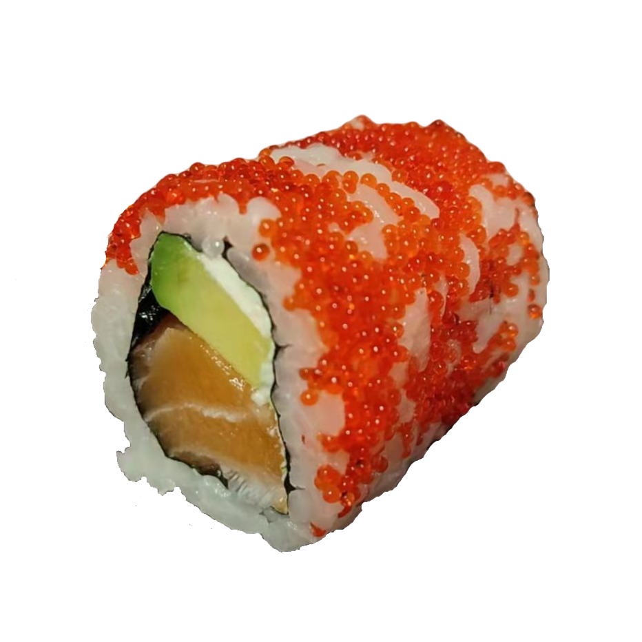 Ura Tobiko  naranja salmón