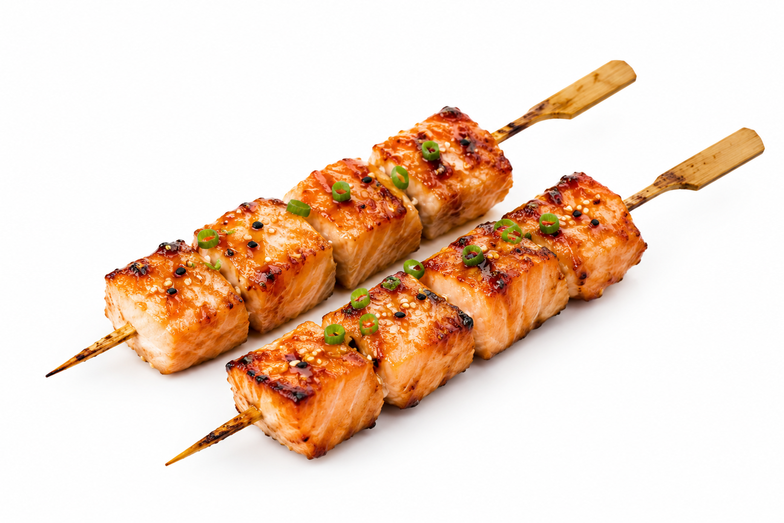YAKITORI SALMÓN 2 PIEZAS